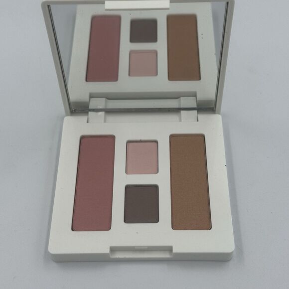 Clinique Compact: Sunkissed Bronzer Pink Slate Duo Eyeshadow New Clover Blush - Picture 1 of 4